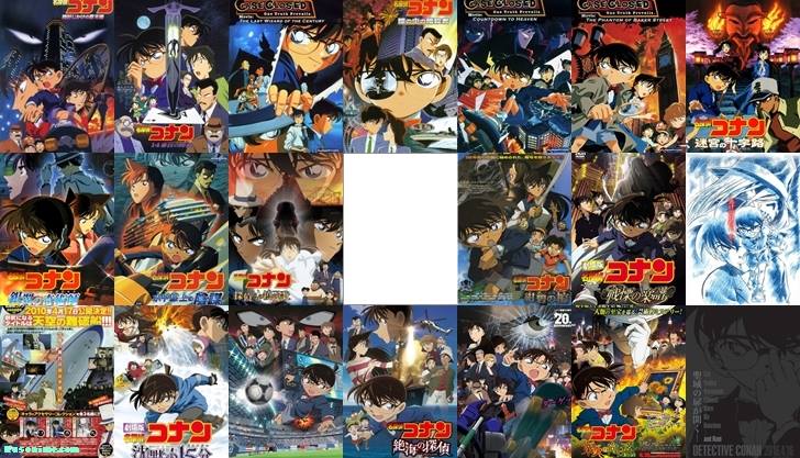 Detective Conan Movie 01-20 Subtitle Indonesia