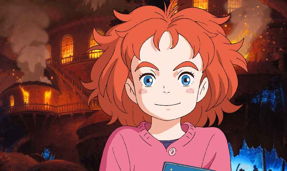 Mary to Majo no Hana (Mary and the Witch's Flower) BD Subtitle Indonesia